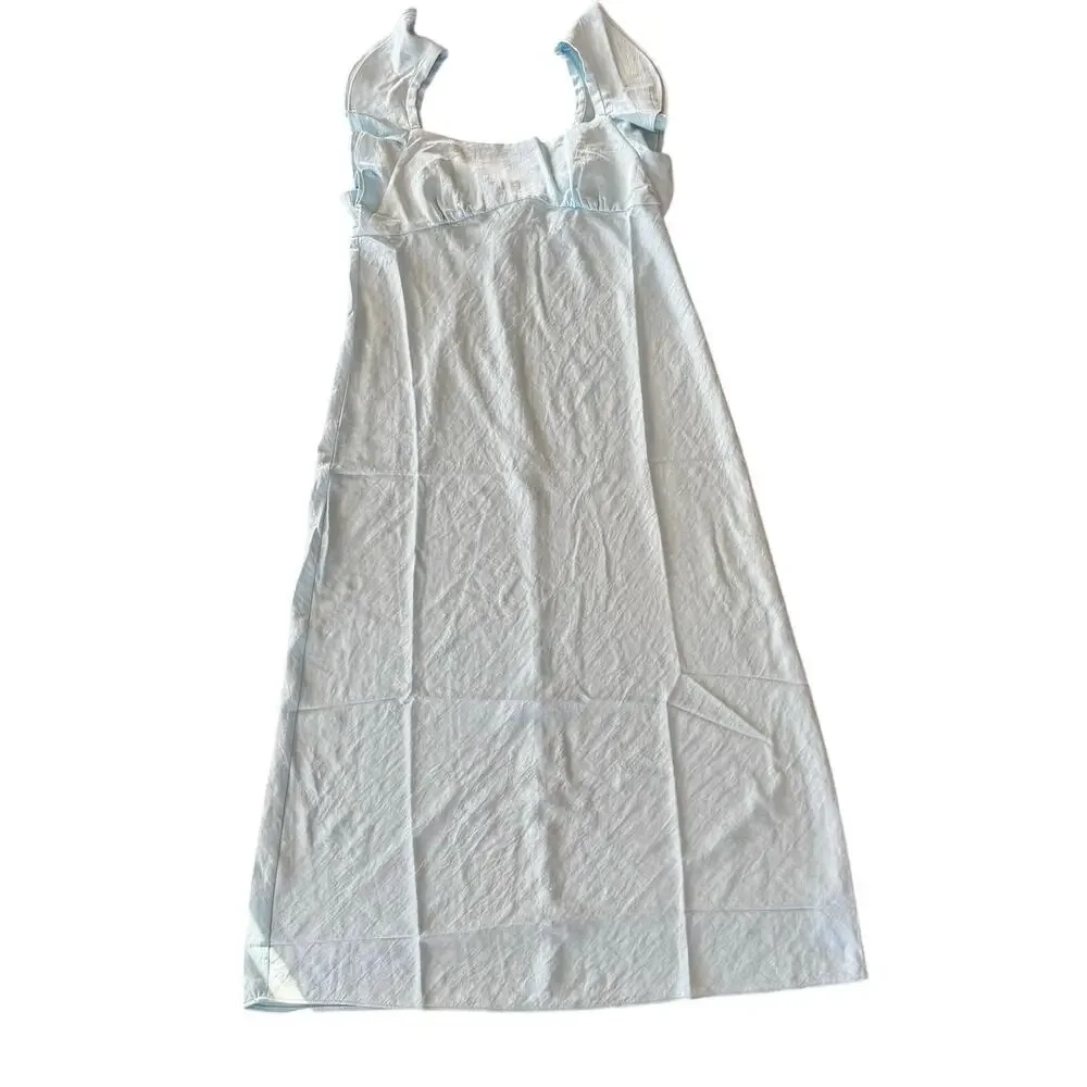 Madewell Light Blue Maxi Dress - Picture 10 of 15